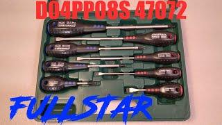 Jonnesway Fullstar D04PP08S, обзор набора отверток