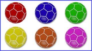 Learn Colors With FIFA Soccer Balls | Learning Colours with Footballs | Videos for Kids & Children