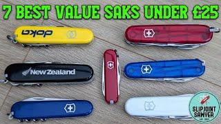 7 Best Value For Money Victorinox Swiss Army Knives Under £25