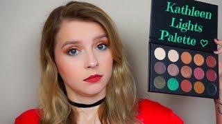 Testing out the Morphe KathleenLights Palette 