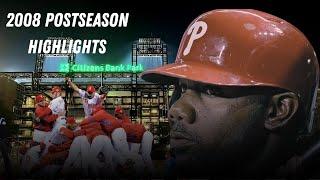 The AMAZING 2008 MLB Postseason Highlights | MLB Nostalgia