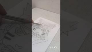"Naruto's Ultimate Power Unleashed!  Sage of Six Paths"#narutosixpathsagemode#art#shorts