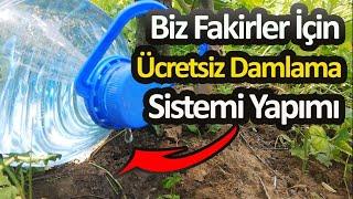 DAMLAMA SULAMA SİSTEMİ NASIL YAPILIR | HOW TO MAKE DRIP IRRIGATION SYSTEM