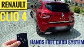 RENAULT CLIO 4 | Hands Free Card System | Keyless Go