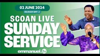 THE SCOAN SUNDAY SERVICE BROADCAST  02.06.24 #TBJoshua #EvelynJoshua #Emmanueltv #Scoan #Live