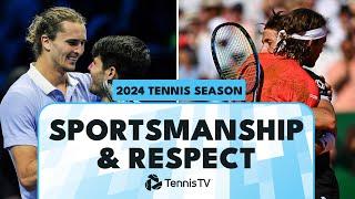 Sportsmanship & Respect Tennis Moments in 2024!