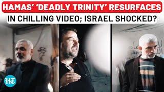 Hamas Unseen Video Shows Slain Leaders Haniyeh, Sinwar, Al-Arouri Together: ‘We Will Come At You…’