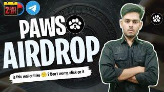 PAWs Airdrop | PAWs listing date | PAWs price prediction | New airdrop listing | Cointactix # PAWs