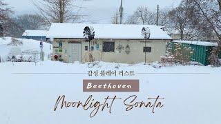 감성 음악. 월광소나타. 베토벤 Beethoven. Moonlight Sonata