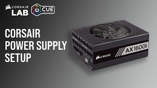 How to Set Up CORSAIR Power Supplies in iCUE 5