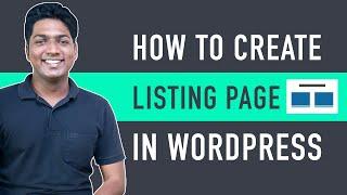 How To Create Listing Pages on Your Website (Using Custom Post Types)