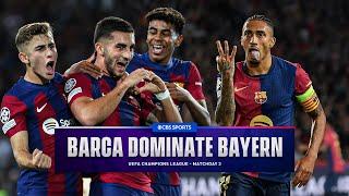 Analyzing Barcelona's 4-1 domination of Bayern Munich | Morning Footy | CBS Sports Golazo