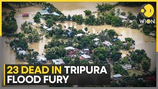 Tripura Floods: Over 65,000 people displaced in flood fury | WION