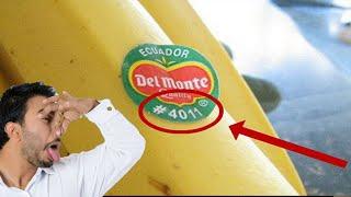 What do the stickers on BANANAS mean? The right medical will tell you how to read the information