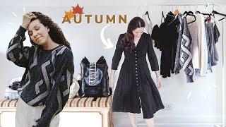 My autumn capsule wardrobe  thrifted & sustainable