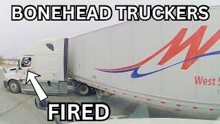 Idiot Truck Drivers in Truck Stops | Bonehead Truckers