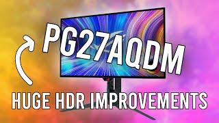 Improved Accuracy - Asus PG27AQDM OLED MCM104 Firmware Update Tested