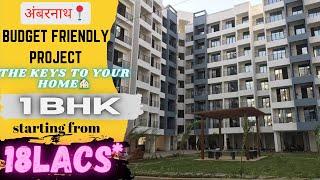 1 BHK IN AMBERNATH | BUDGET FRIENDLY PROJECT | ₹18 LACS* | THE KEYS TO YOUR HOME ️ 8080782020