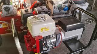 Sincro generator 8kva 220v avr Honda gx390 με μίζα