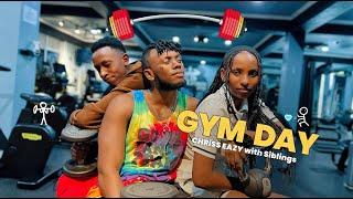 GYM DAY / Chriss Eazy with Siblings ‍️