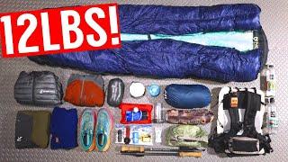 Lightweight Backpacking Gear List!