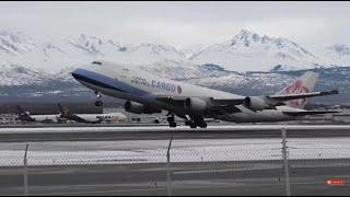 Big Jet action from Ted Stevens International Anchorage