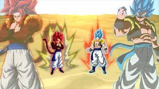 [KOF Mugen] Super Gogeta 4 VS. Gogeta Blue 2