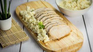 Slow Cooker Pork Loin with Creamy Cauliflower Mash  | Cast Iron Keto Recipe