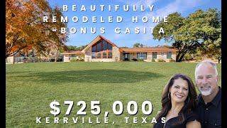 Tour  a Newly Remodeled Home in Kerrville with a Casita!