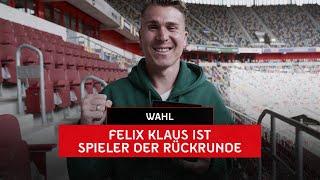 HIGHLIGHTS | Felix Klaus ist F95-Spieler der Rückrunde | Fortuna Düsseldorf