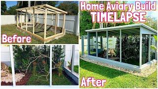 Home Aviary Making Video | Time-Lapse | Bird Cage | Aviaries | Exotic Birds | Voladero | Aviario