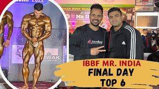 IBBF MR . INDIA  2022 || FINAL DAY TOP 6 || #bodybuilding #youtube #fitness