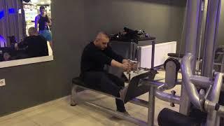 SEATED ROW / DUMBELL BACK REVERSE FLY