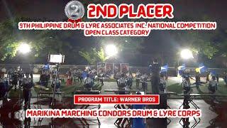 Marikina Marching Condors Drum and Lyre Corps - 2ND PLACE | 9th PDLAI National Competition