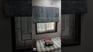 Roman blinds for windows