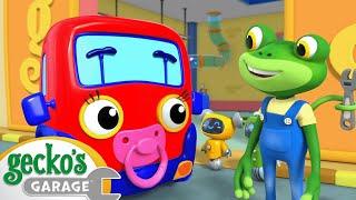 Don’t Throw It… Fix Up and Fly It! | Baby Truck | Gecko's Garage | Kids Songs