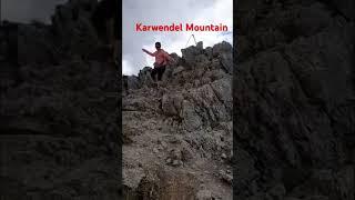Karwendel Mountain in Mittenwald, Germany #climbing #hiking #bavaria #germany #downhill