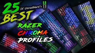 25 Razer Chroma Profiles |  Huntsman V2 Analog, Mini and Elite Compatible