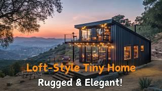 Tiny House with a View: Industrial Style Meets Comfort!