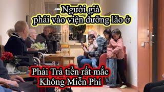 656 | Vào Viện Dưỡng Lão thăm người quen và biểu diễn âm nhạc, Người già Thuỵ Điển sống ra sao?