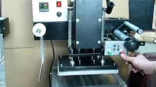 Pneumatic hot foil stamping machine with plate maker CT-66