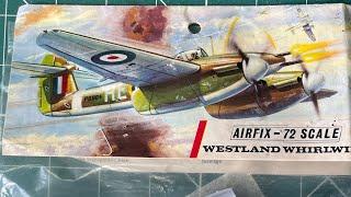 I build the very vintage Airfix Whirlwind from their 1958 tooling.