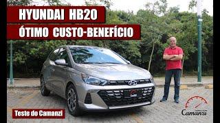 Hyundai HB20 2023 tem uma das melhores relações custo-benefício do segmento - Teste do Camanzi