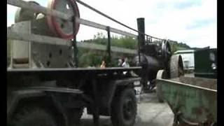 Dampfsteinbrecher Lokomobile Diema Feldbahnlokomotive