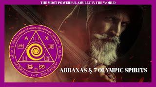 [ABRAXAS] | TALISMAN | AMULET with the 7 Olympic Spirits - The Most Powerful