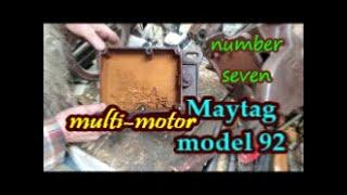 Maytag model 92 hit and miss engine hammer and chisel seven