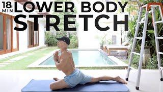 18 Min Lower Body Stretches [Quads, Hamstrings, & Hip Flexors]