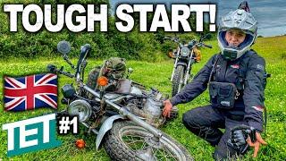 OUR NEW ADVENTURE BEGINS! (Trans Euro Trail UK) Ep.1