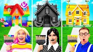 One Colored House Challenge with Wednesday Addams by BaRaDa Gold Challenge