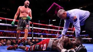 Fury vs Wilder 1, 2 & 3 - All knockdowns